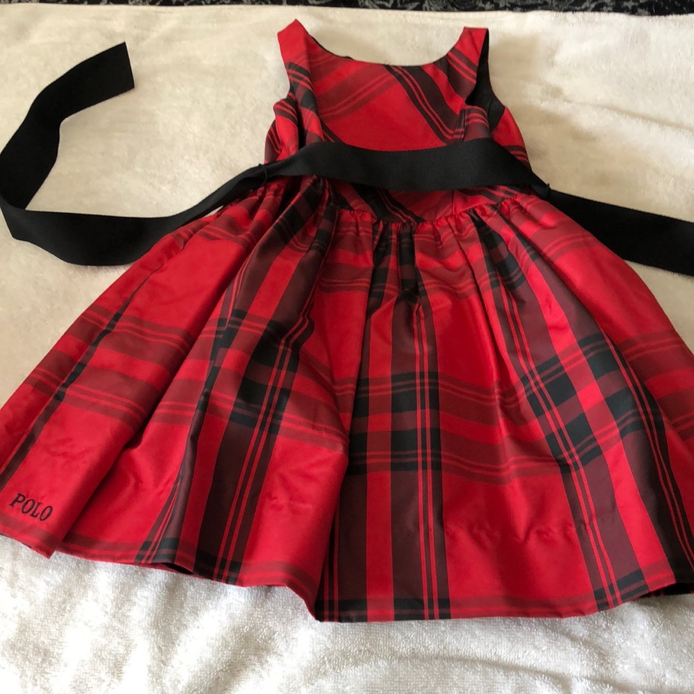 Polo Red & Black dress.